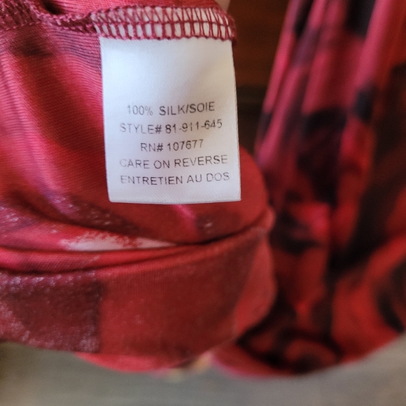 Alice & Olivia 100% Silk Floral y2k 90s Dress - Picture 6 of 7